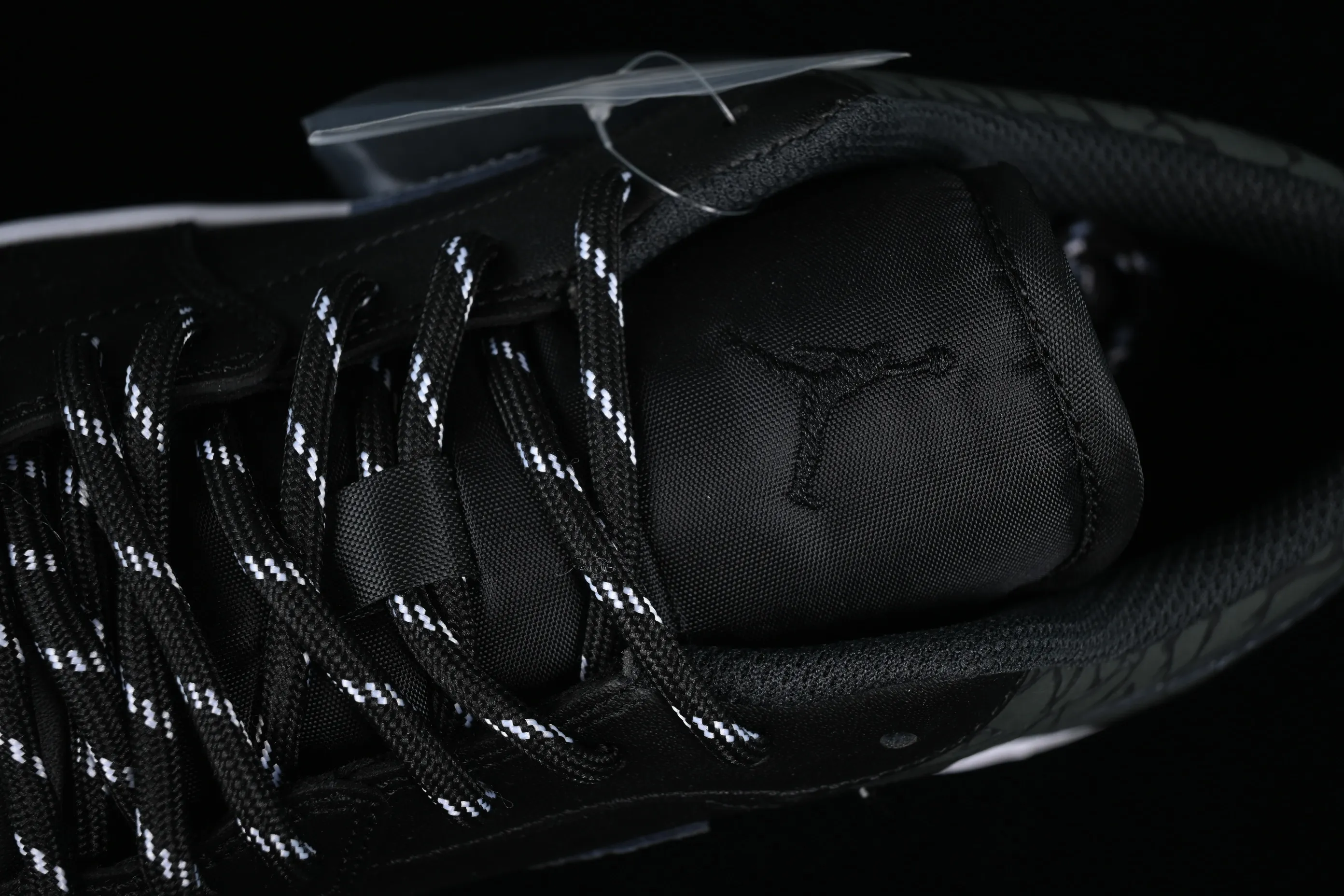All categories Air Jordan Jordan series basketball shoes Air Jordan 1 Low Air Jordan 1 Low AJ1 Joe 1 all black burst pattern low-top cultural casual sneakers FB9907-001
